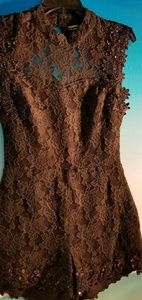 A Black lace shorts jumper. So cute, new!